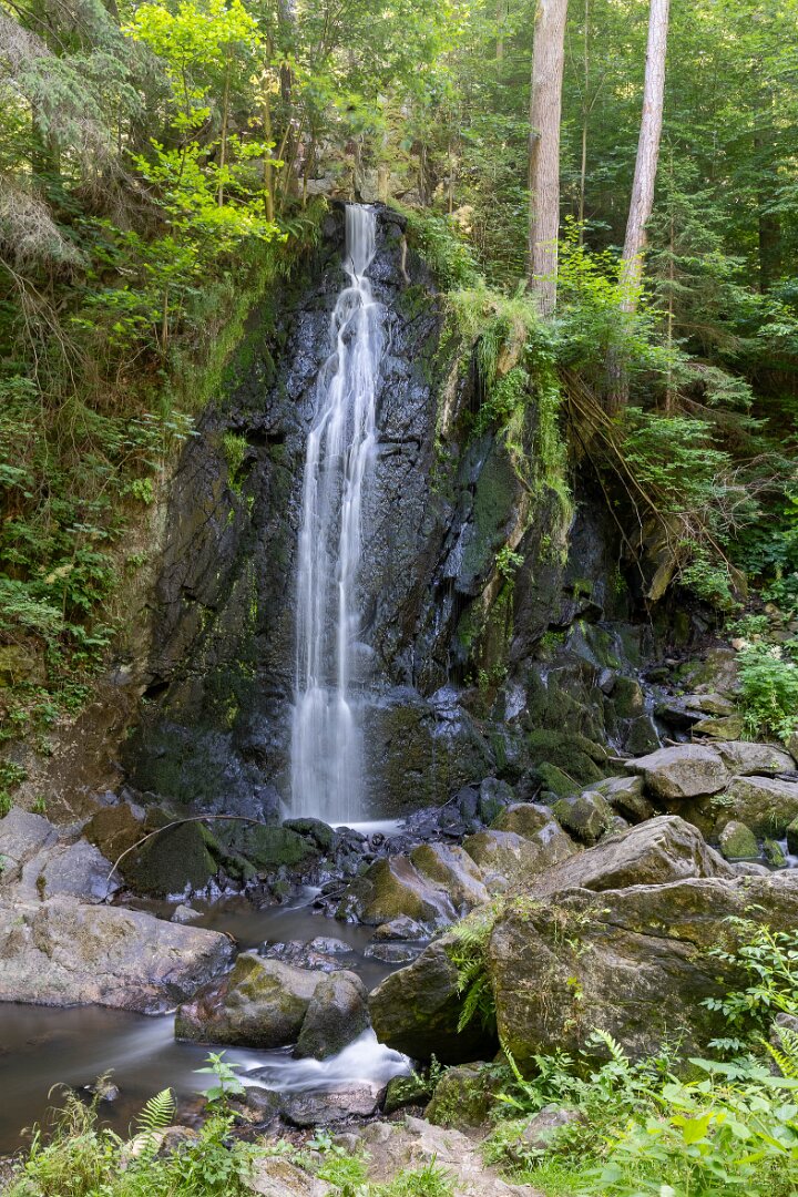 Terezčino údolí, Stropnický vodopád