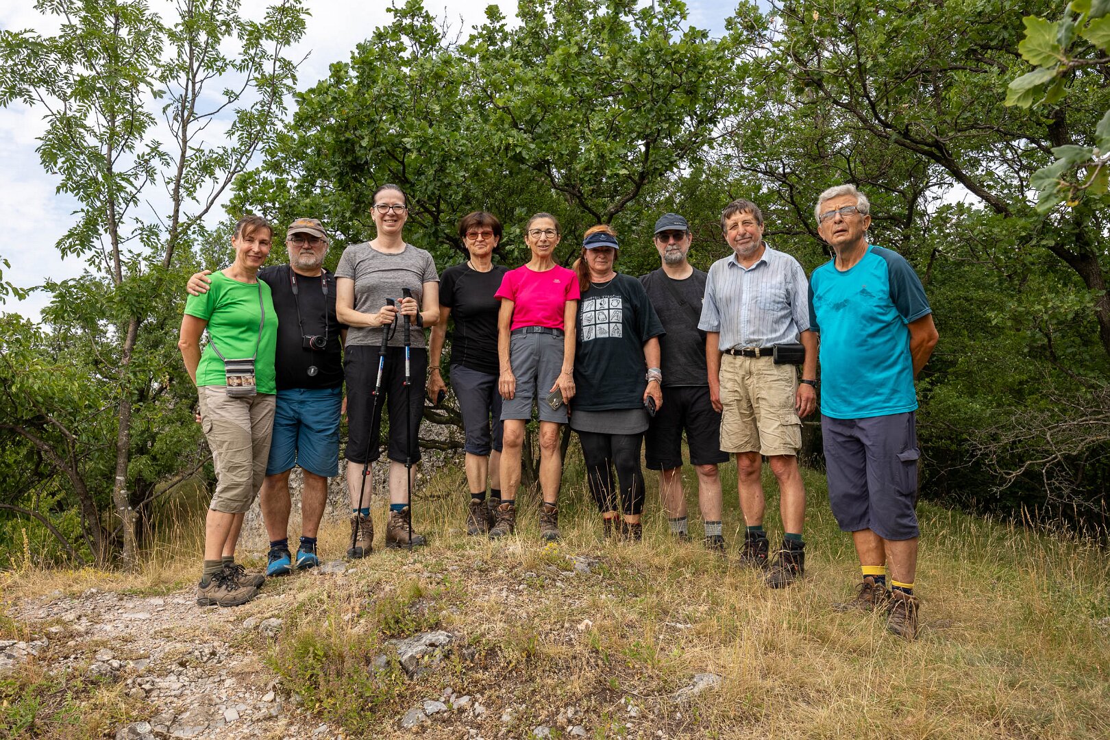 Foto na vrcholu, Vápenná