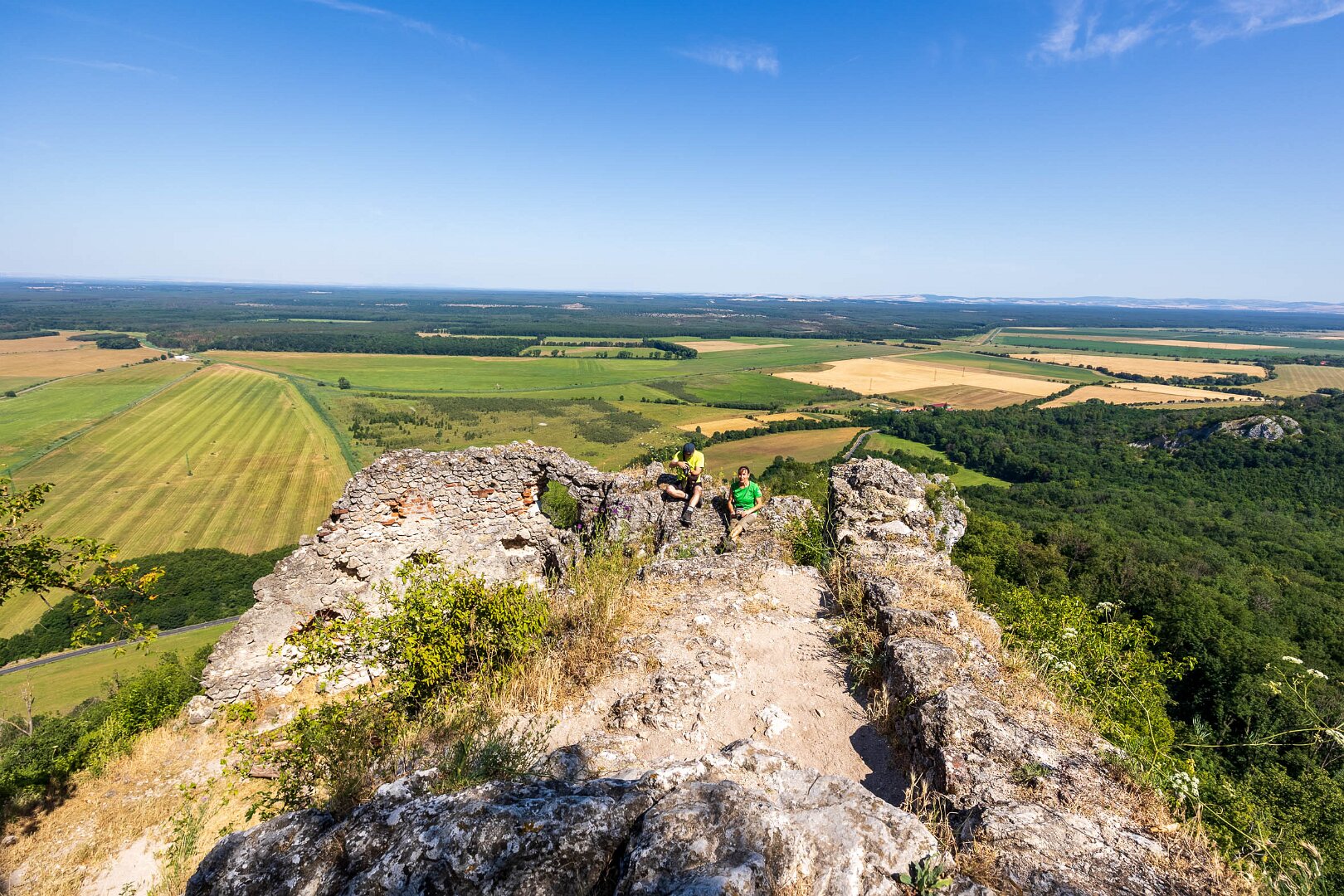 Na Plaveckém hradě