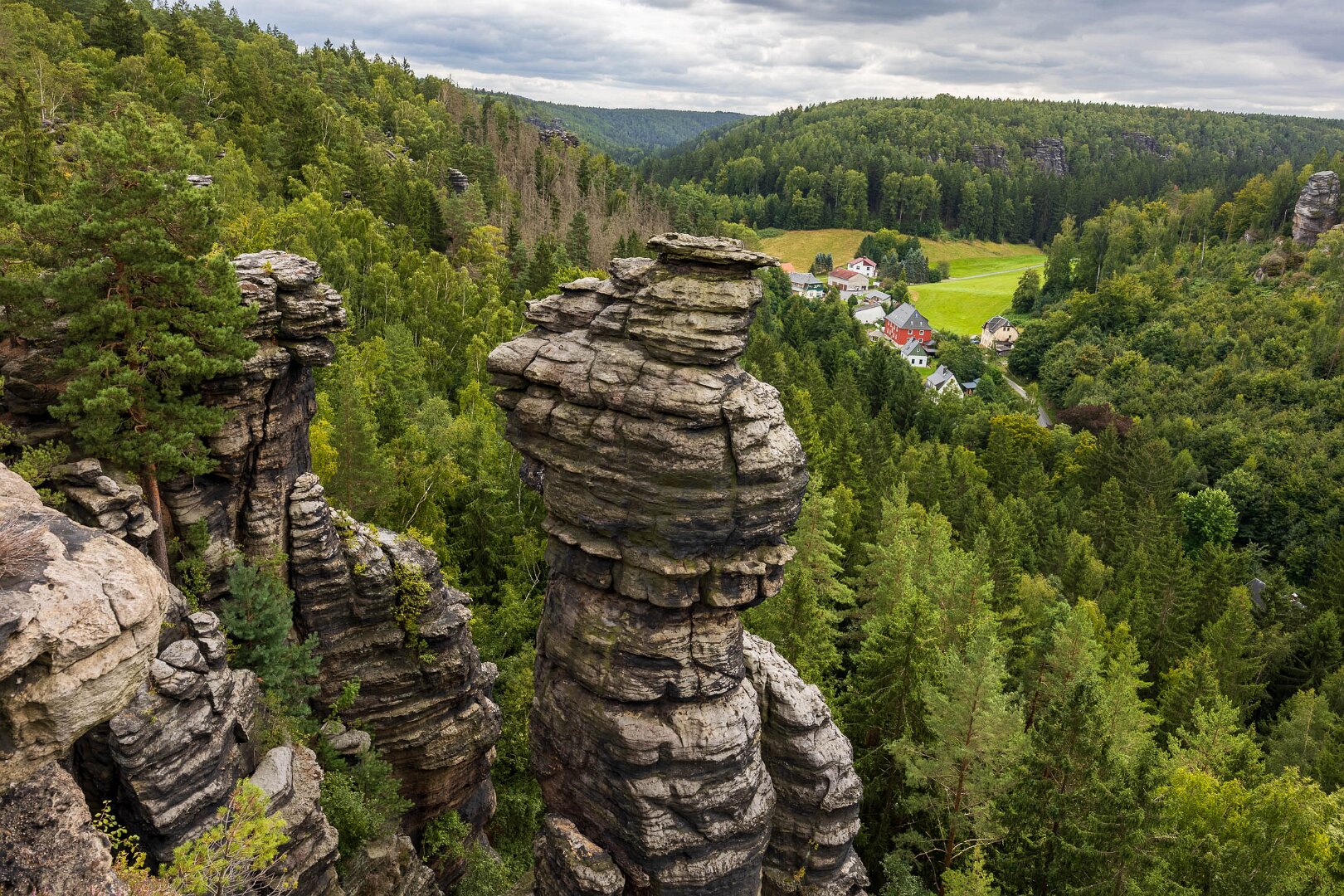 Skály v okolí Rosenthalu