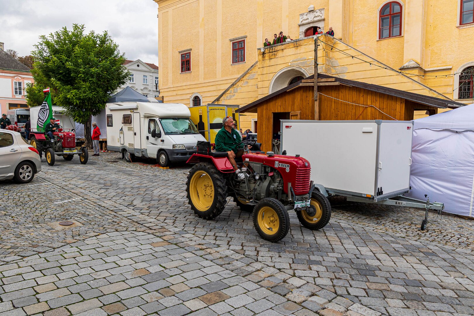 Přehlídka traktorů